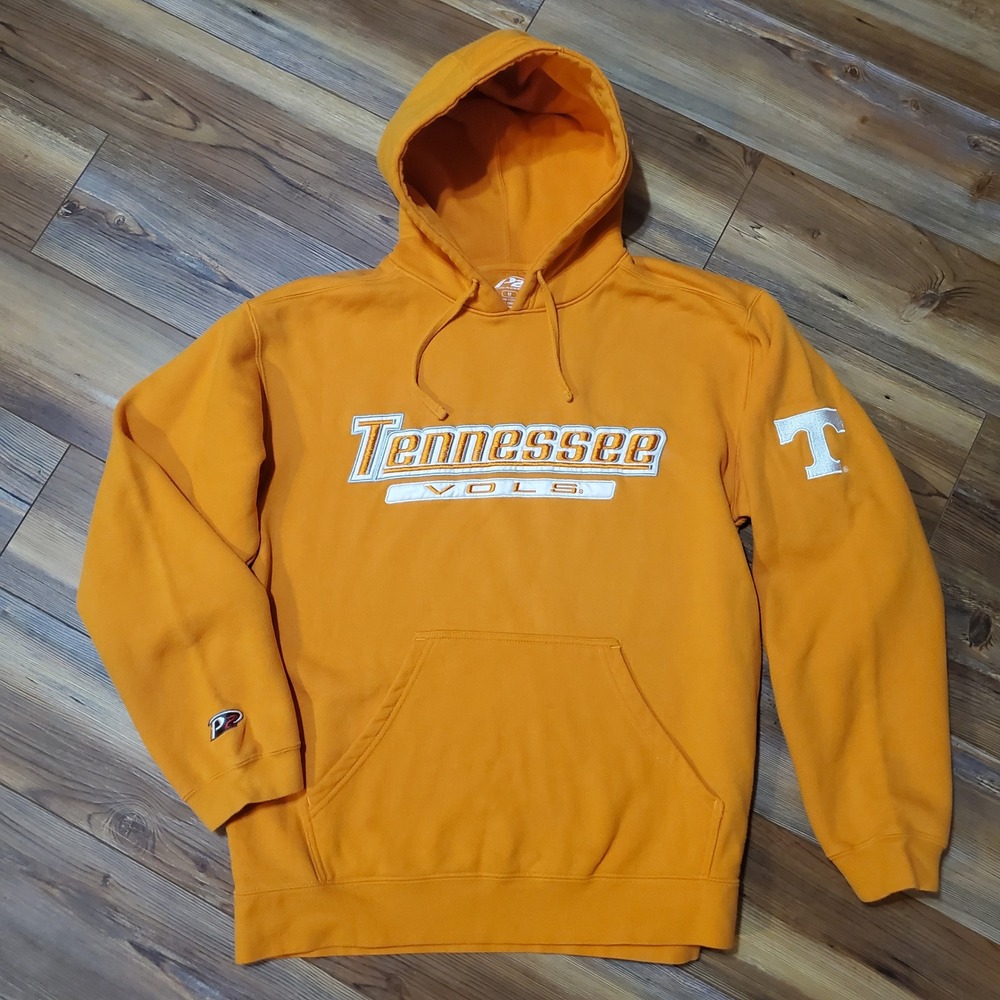 Pro Player Tennessee Vols Hoodie Mens Sz MEDIUM Orange Embroidered Volunteers M
